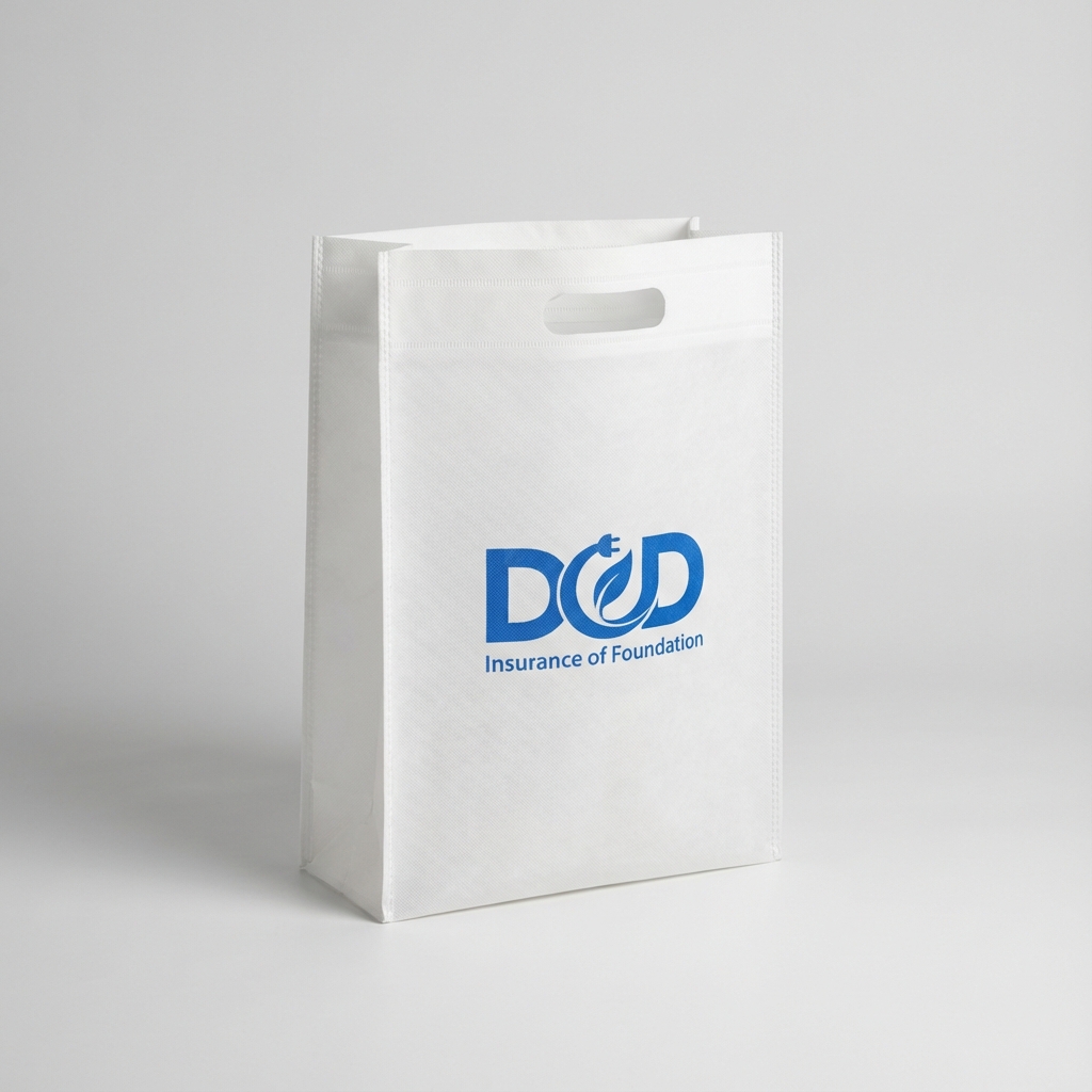 Single Color D-Cut Bag